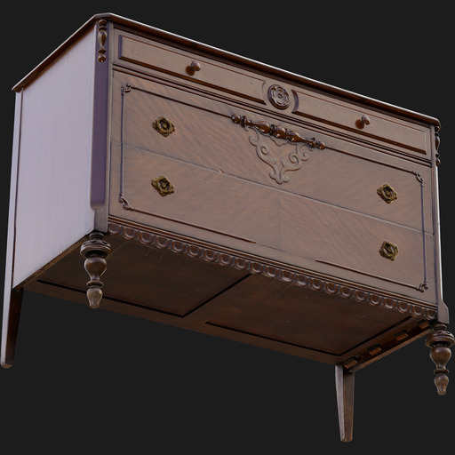 Antique Dresser preview 2