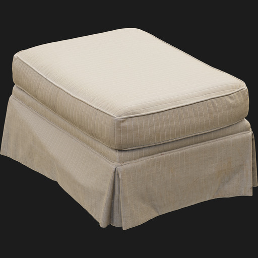 Corduroy Ottoman