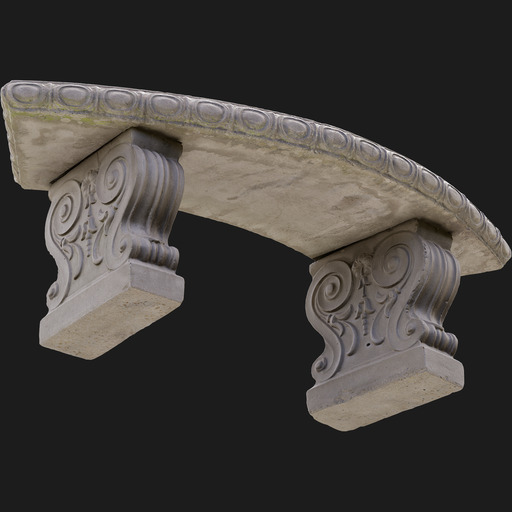 Ornate Bench preview 2
