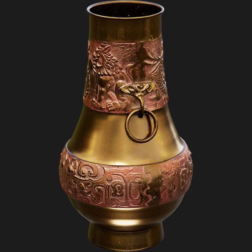 Lion Vase preview 3