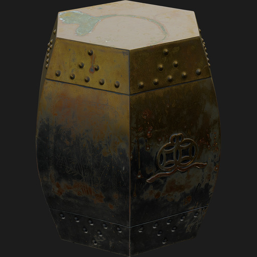 Brass Drum