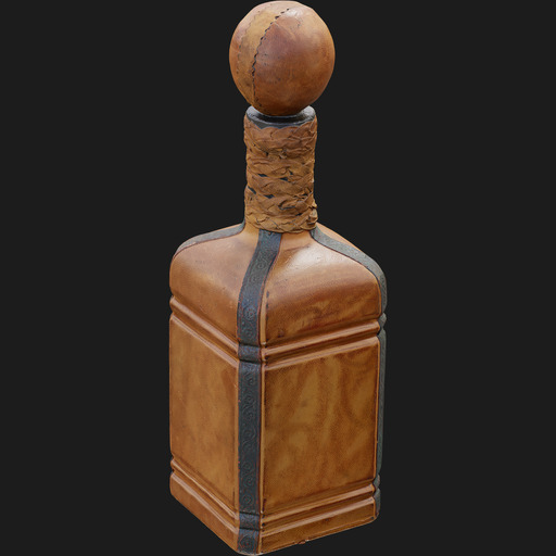Leather Decanter
