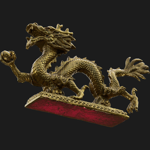Dragon Sculpture preview 2