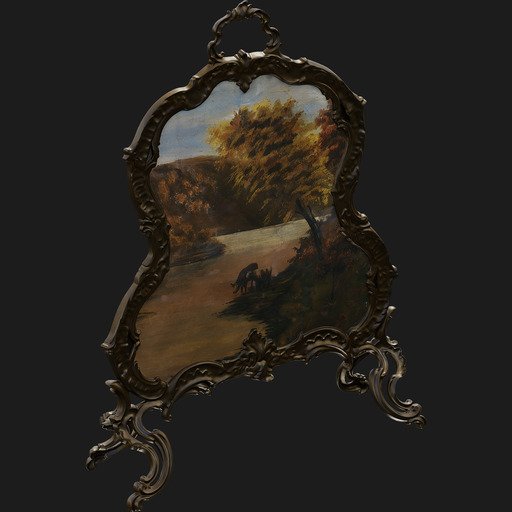 Vintage Firescreen