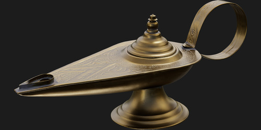 Brass Lamp