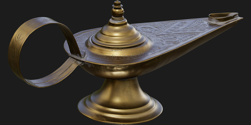 Brass Lamp preview 3
