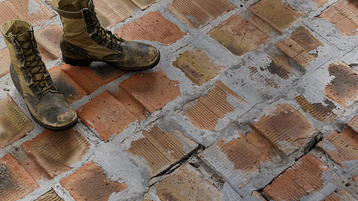 Discolored Brick Wall preview 1