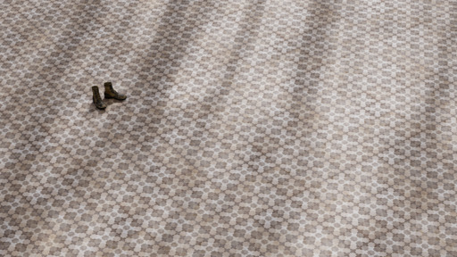 Patterned Tile Floor preview 3